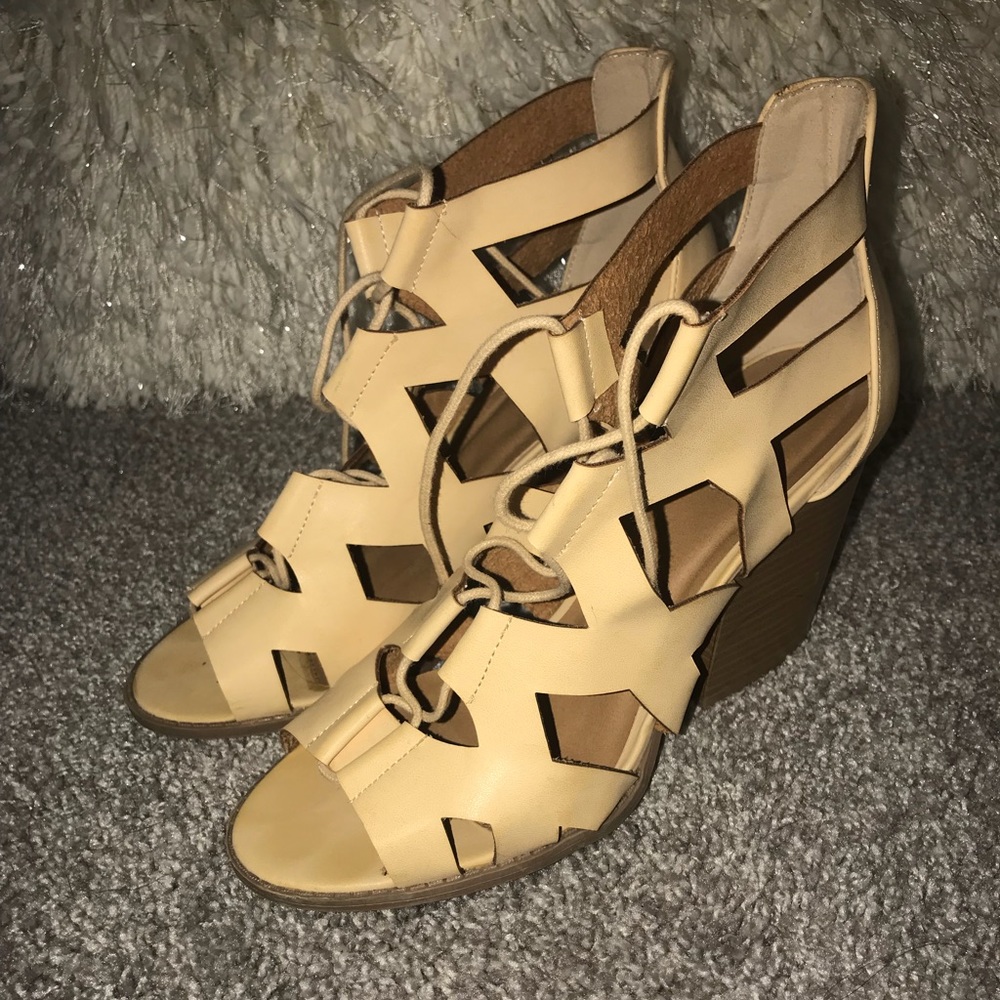 Strappy Wedges